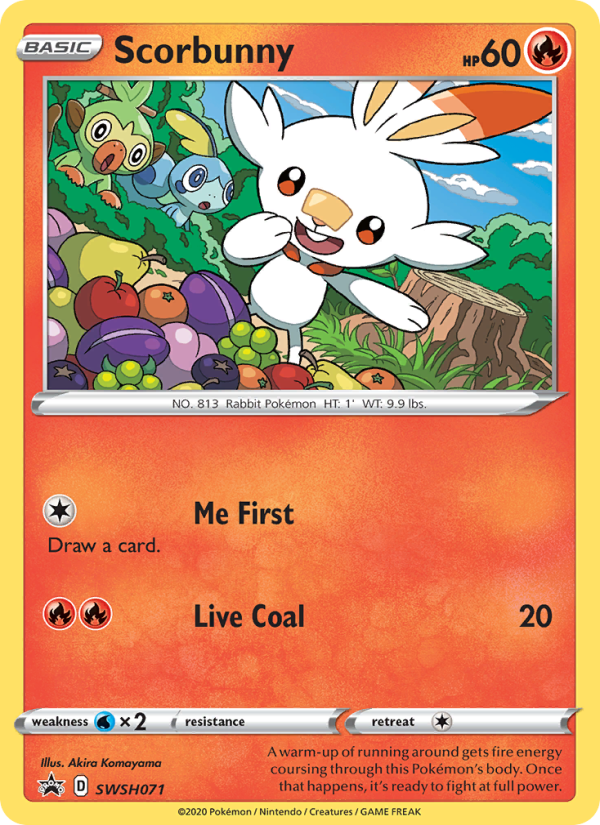 Scorbunny - Pokémon TCG Card