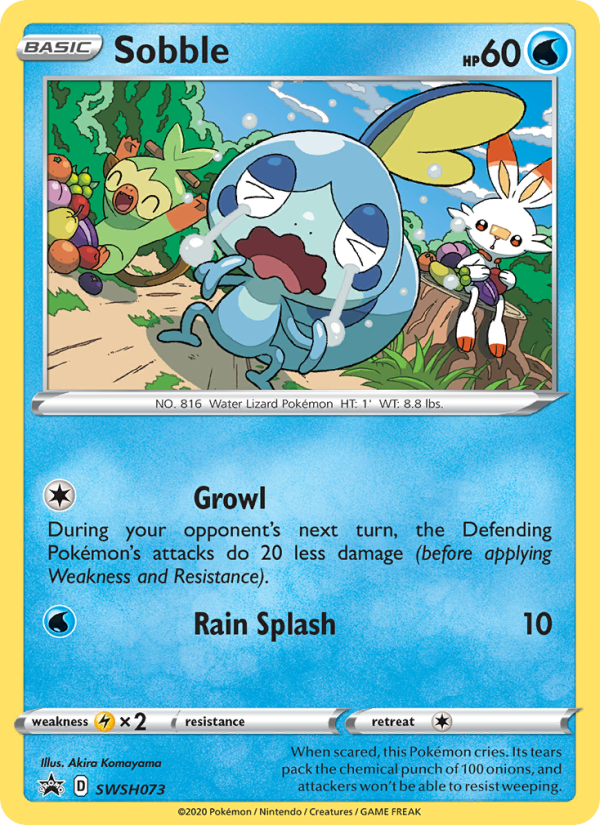 Sobble - Pokémon TCG Card