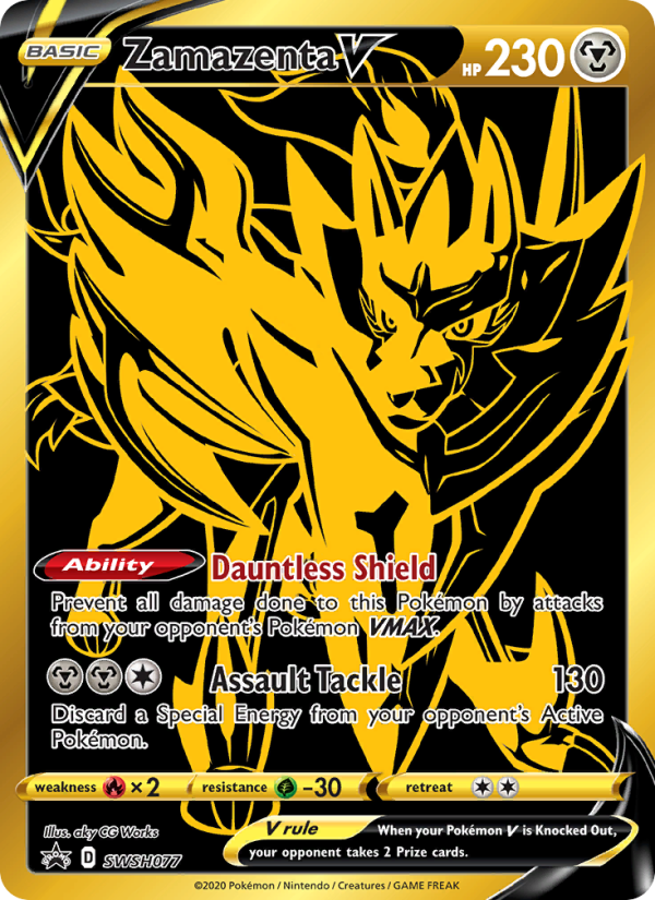 Zamazenta V - Pokémon TCG Card