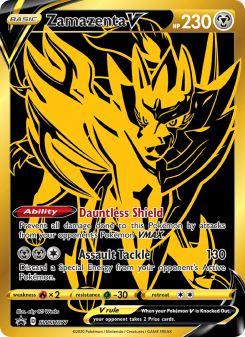 Zamazenta V - pokemon TCG Card