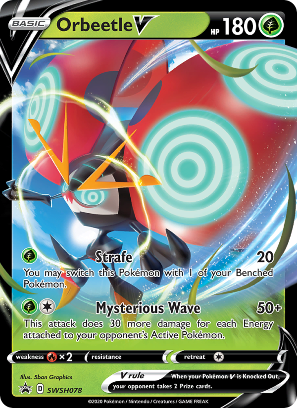 Orbeetle V - Pokémon TCG Card