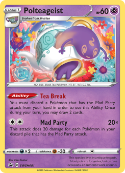 Polteageist - pokemon TCG Card