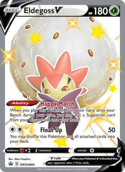 Eldegoss V - pokemon TCG Card