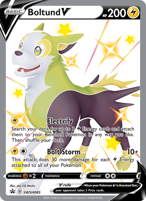 Boltund V - Pokémon TCG Card