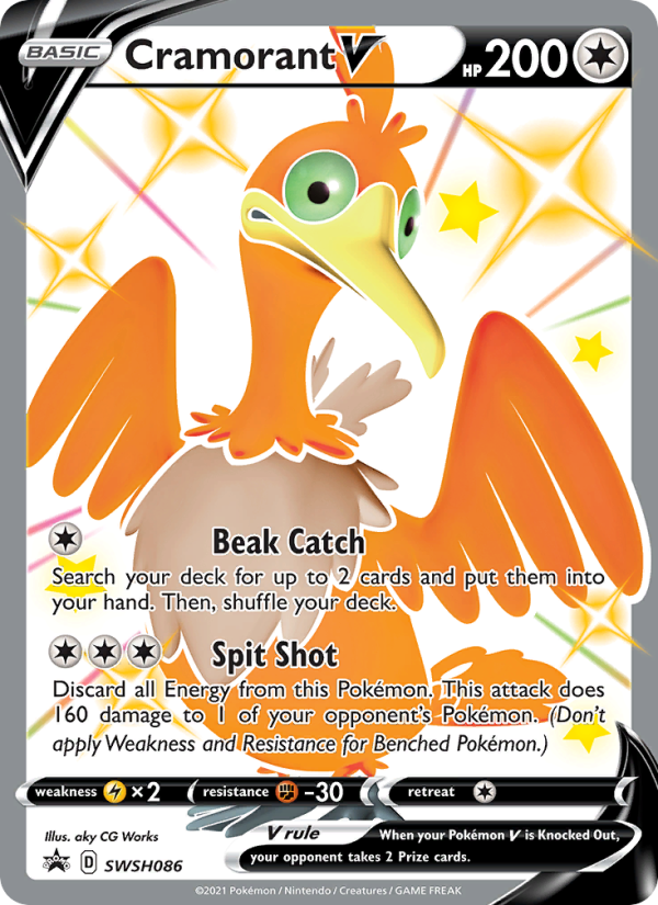 Cramorant V - Pokémon TCG Card