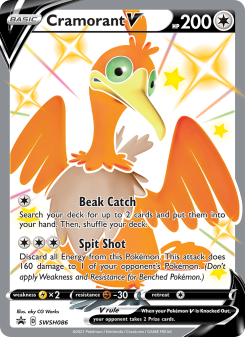 Cramorant V - pokemon TCG Card