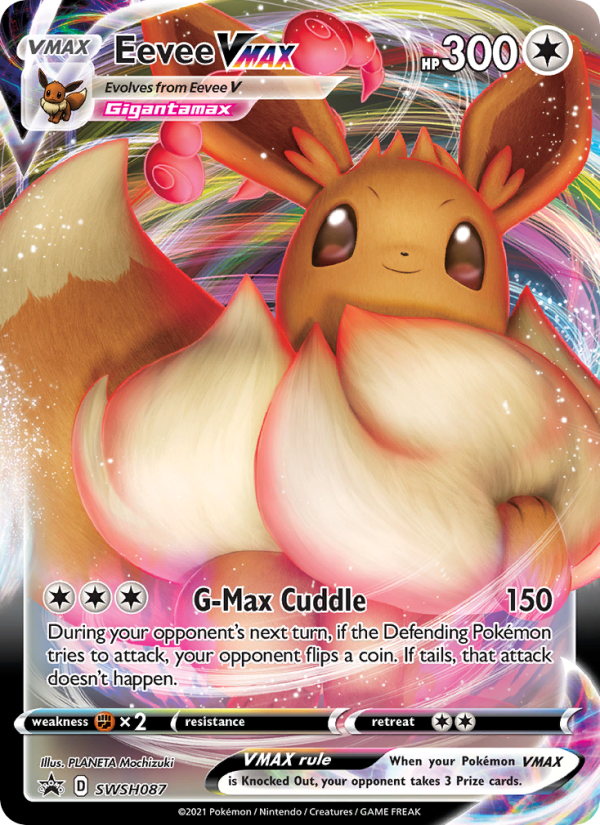 Eevee VMAX - Pokémon TCG Card