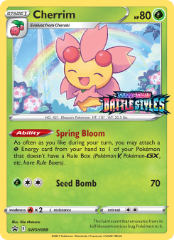 Cherrim - pokemon TCG Card