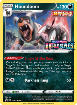 Houndoom - pokemon TCG Card