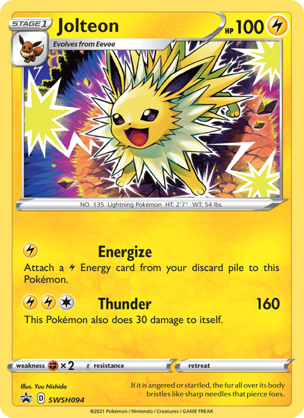 Jolteon - Pokémon TCG Card