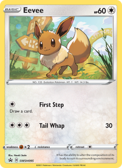 Eevee - pokemon TCG Card