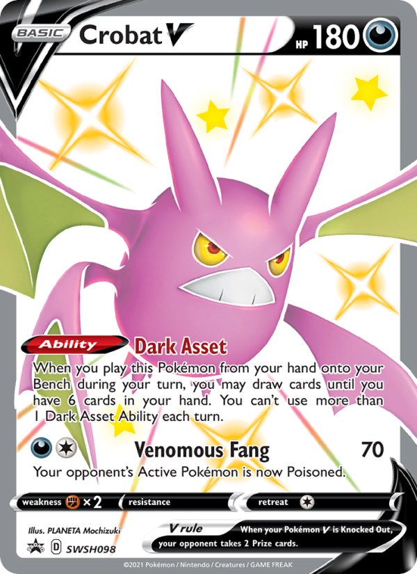 Crobat V - Pokémon TCG Card