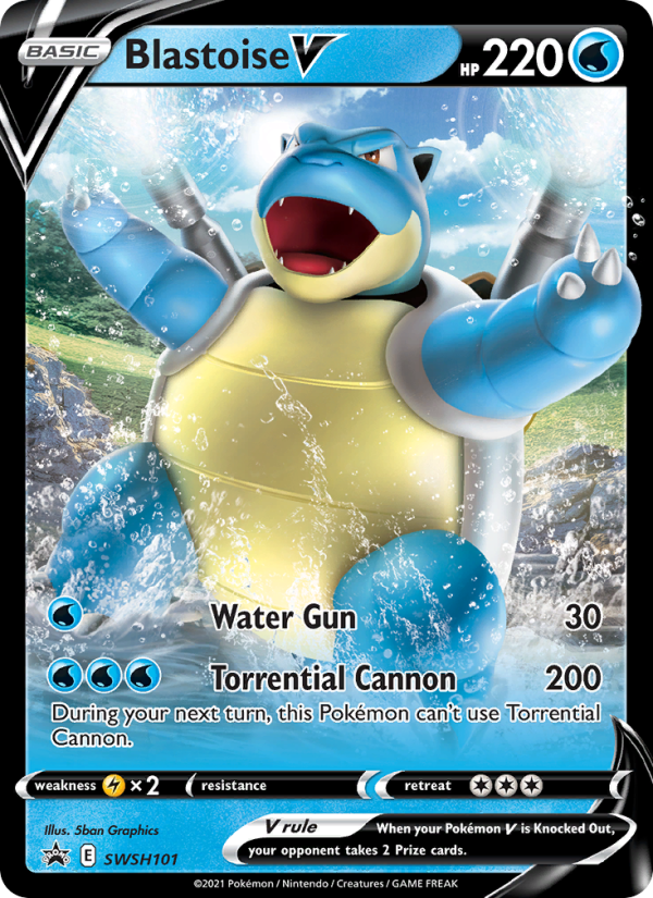 Blastoise V - Pokémon TCG Card