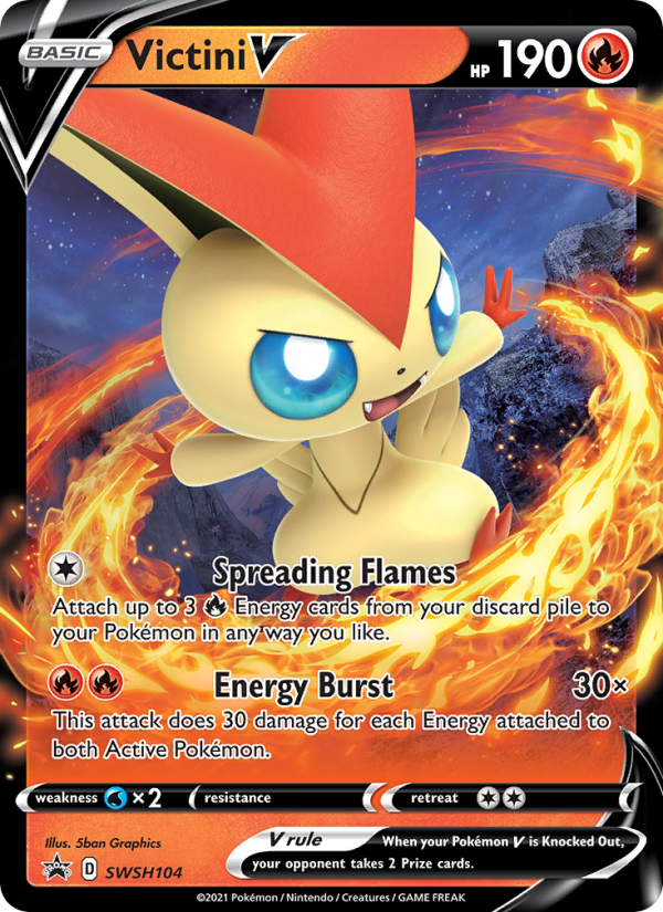 Victini V - Pokémon TCG Card