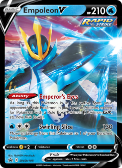 Empoleon V - pokemon TCG Card
