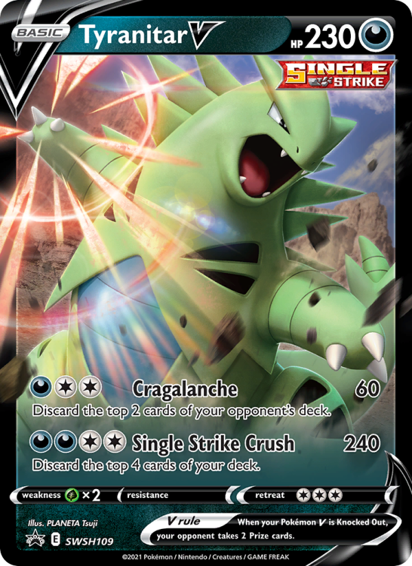 Tyranitar V - Pokémon TCG Card