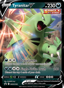 Tyranitar V - pokemon TCG Card