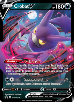 Crobat V - pokemon TCG Card
