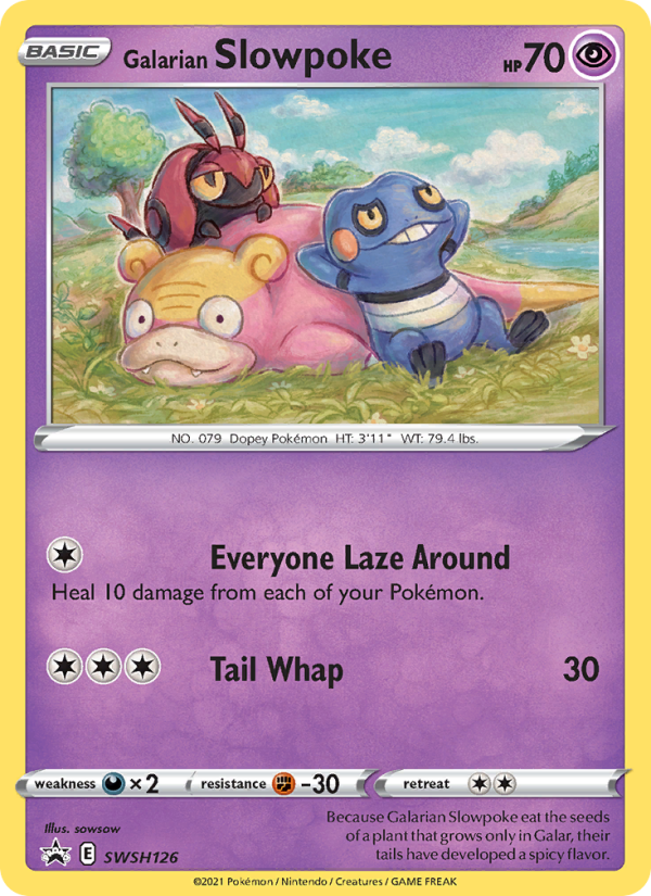 Galarian Slowpoke - Pokémon TCG Card