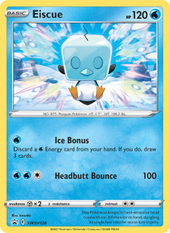 Eiscue - pokemon TCG Card