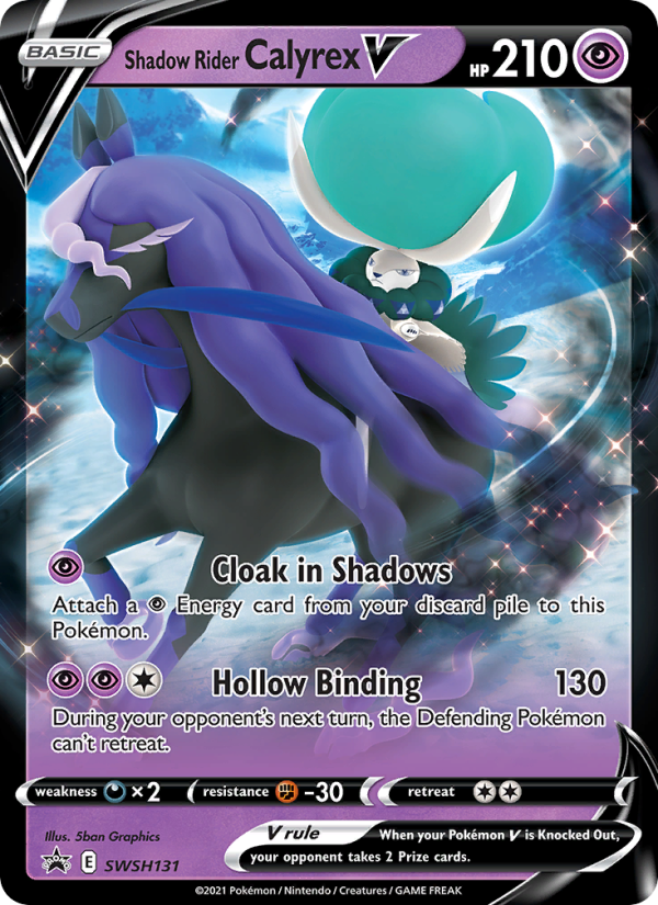 Shadow Rider Calyrex V - Pokémon TCG Card