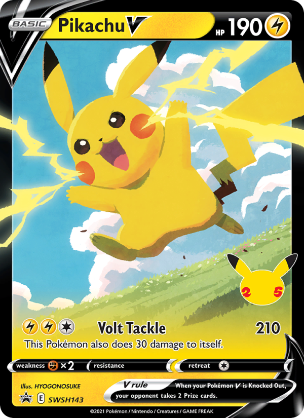 Pikachu V - Pokémon TCG Card