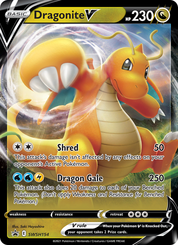 Dragonite V - Pokémon TCG Card