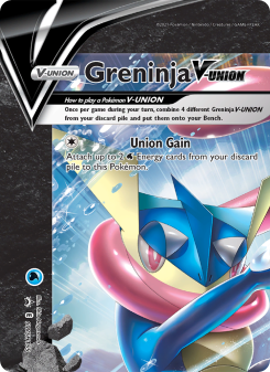 Greninja V-UNION - pokemon TCG Card