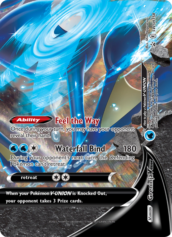 Greninja V-UNION - Pokémon TCG Card