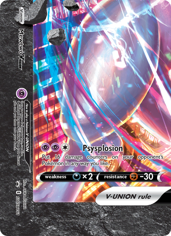 Mewtwo V-UNION - Pokémon TCG Card