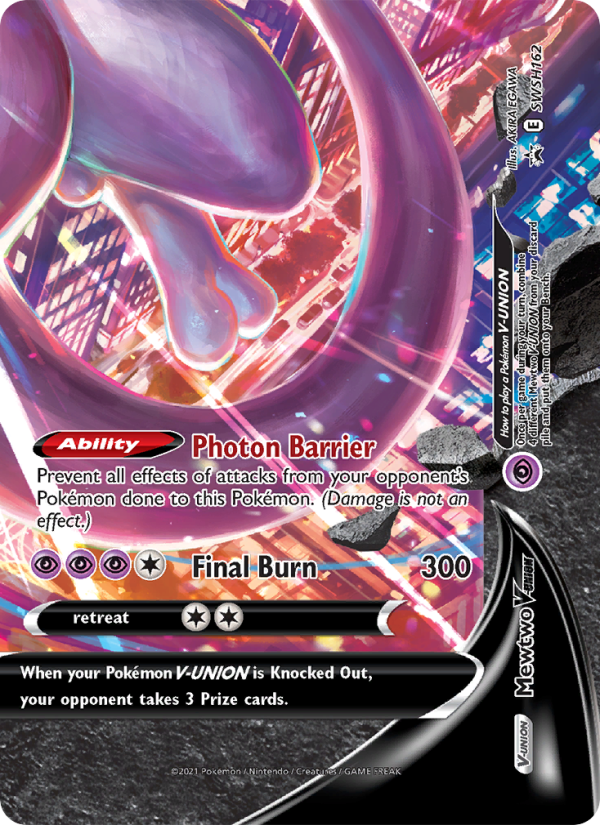 Mewtwo V-UNION - Pokémon TCG Card