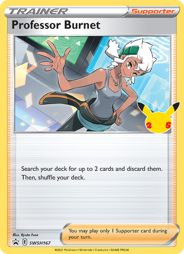 Professor Burnet - Pokémon TCG Card