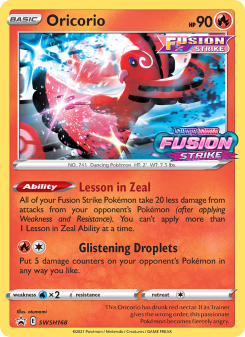 Oricorio - pokemon TCG Card