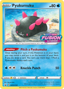 Pyukumuku - pokemon TCG Card