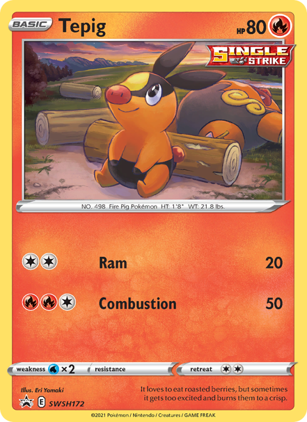 Tepig - Pokémon TCG Card
