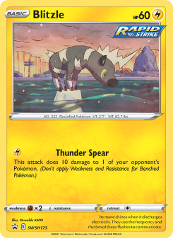 Blitzle - pokemon TCG Card