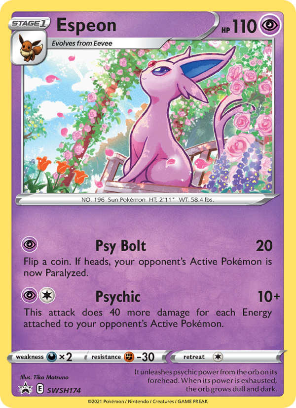 Espeon - Pokémon TCG Card