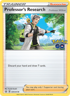 Professor's Research - pokemon TCG Card