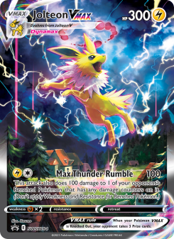 Jolteon VMAX - pokemon TCG Card