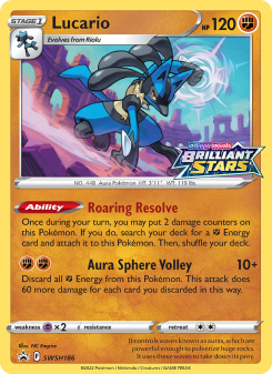 Lucario - pokemon TCG Card