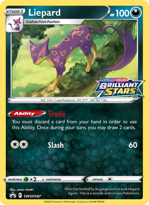 Liepard - Pokémon TCG Card
