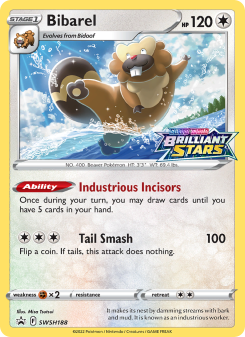 Bibarel - pokemon TCG Card