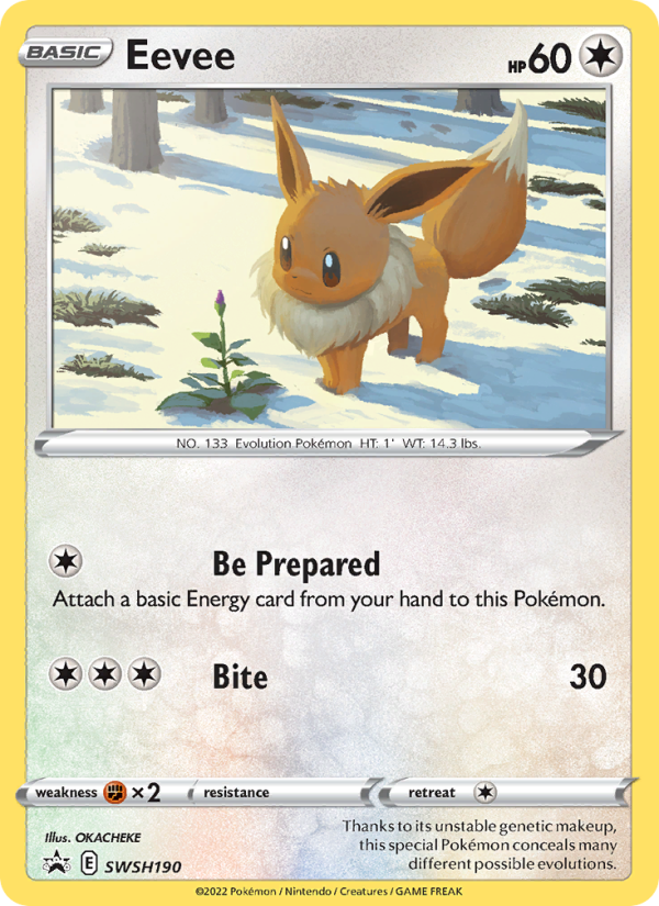 Eevee - Pokémon TCG Card