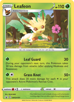 Leafeon - pokemon TCG Card