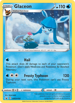 Glaceon - pokemon TCG Card