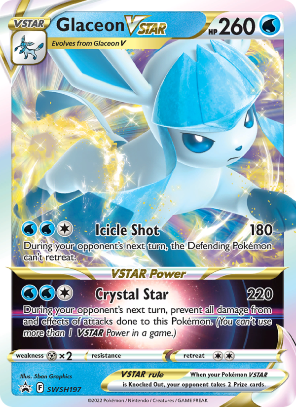 Glaceon VSTAR - Pokémon TCG Card