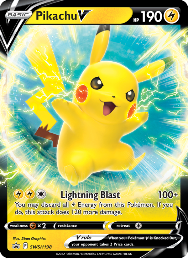 Pikachu V - Pokémon TCG Card