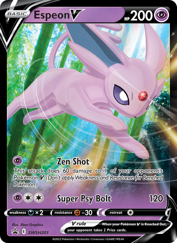 Espeon V - Pokémon TCG Card