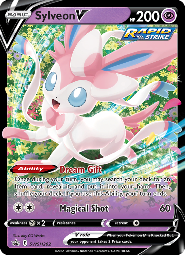 Sylveon V - Pokémon TCG Card