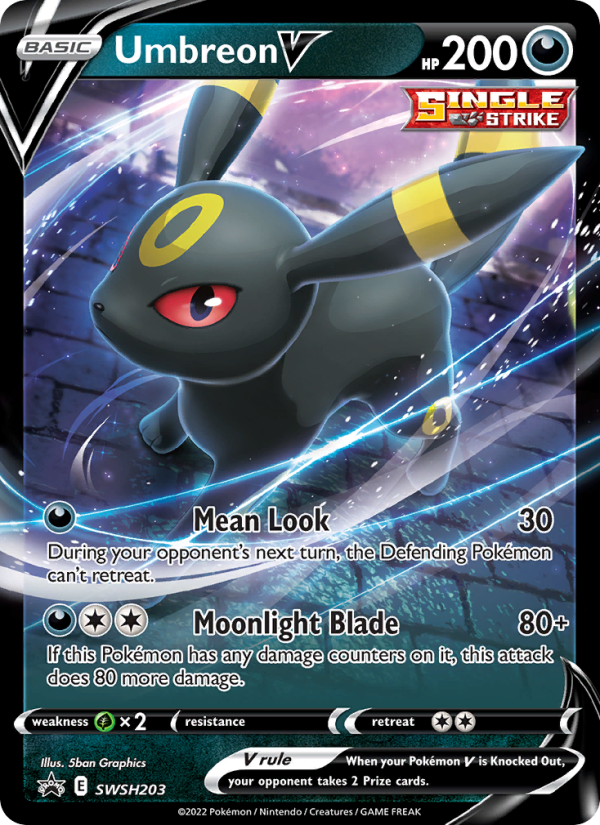 Umbreon V - Pokémon TCG Card